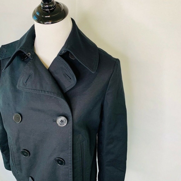 Lauren Ralph Lauren Peacoat Black Pockets 4 - Picture 2 of 7